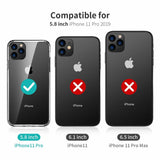iPhone 11 Pro 360° Ultra Clear Hybrid PC + TPU Hoesje