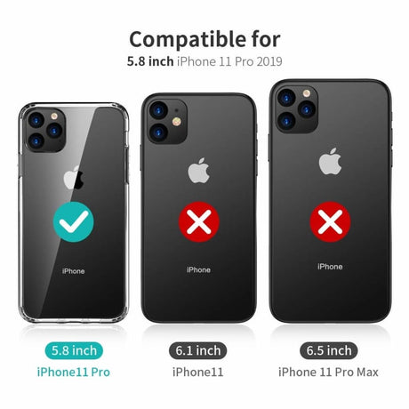 iPhone 11 Pro 360° Full Cover Transparant TPU Hoesje