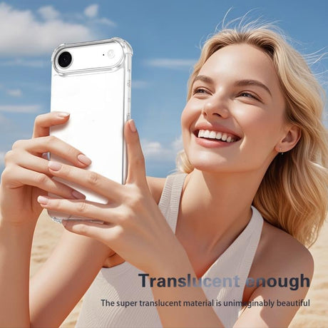 iPhone 17 Air Transparant Soft TPU Air Cushion Hoesje