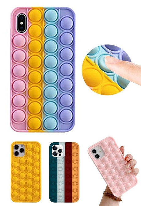 iPhone X / Xs Pop It Fidget Toy Hoesje Soft TPU