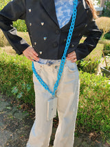 Universeel Turquoise Blauw Telefoonkoord / -Ketting Acryl