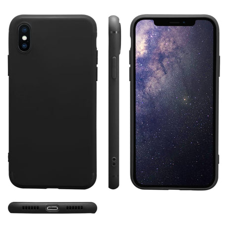 iPhone Xs Max TPU Matte Kleuren Hoesje / / / Blauw