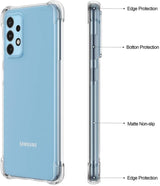 Galaxy A72 Transparant Soft TPU Air Cushion Hoesje