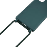 Galaxy Note 10 Plus Crossbody TPU Hoesje met Koord Groen