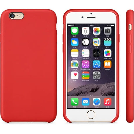 iPhone 7 / 8 / SE 2020-2022 Leren Back Cover Hoesje