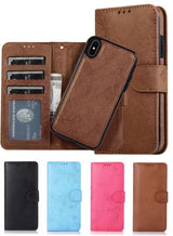 iPhone Xs Max Uitneembaar Magnetisch Bookcase Hoesje