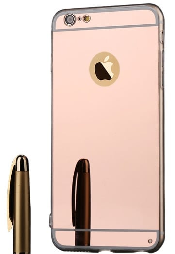 iPhone 6 Plus / 6S+ TPU Bling Spiegel Hoesje