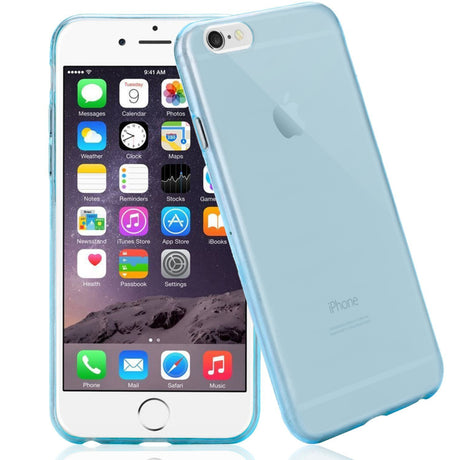iPhone 6 / 6S Soft TPU Hoesje Transparant / Kleur
