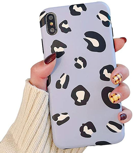 iPhone X / Xs Soft TPU Hoesje Luipaard Print