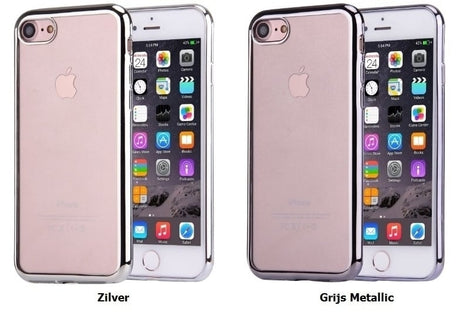 iPhone 7 / 8 / SE 2020-2022 Soft TPU Hoesje Met Coating //Grijs