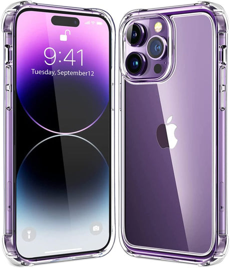 iPhone 15 Pro Max Transparant Soft TPU Air Cushion Hoesje