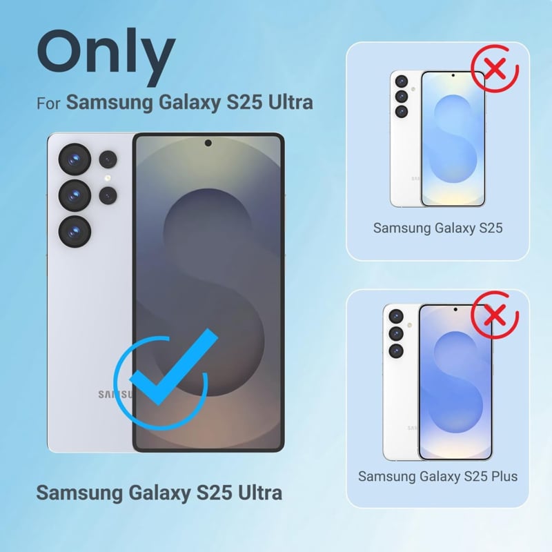Galaxy S25 Ultra 360° Ultra Clear Hybrid PC + TPU Hoesje