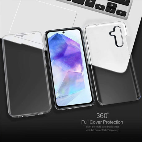 Galaxy A55 5G 360° Ultra Clear Hybrid PC + TPU Hoesje