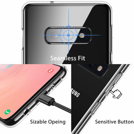 Galaxy S10E Premium Transparant Soft TPU Hoesje