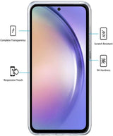 Galaxy A34 5G 360° Ultra Clear Hybrid PC + TPU Hoesje