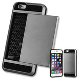 iPhone 7 / 8 / SE 2020-2022 Slide Armor Hoesje Met Pashouder