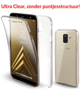 Galaxy A6 (2018) 360° Ultra Clear Hybrid PC + TPU Hoesje