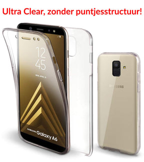 Galaxy A6 (2018) 360° Ultra Clear Hybrid PC + TPU Hoesje