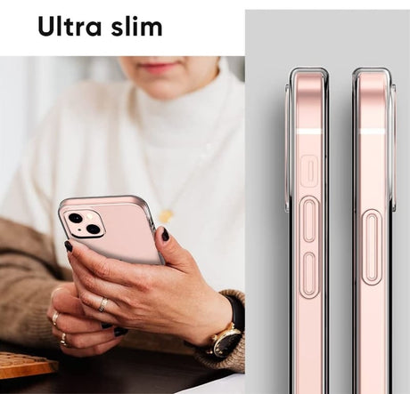 iPhone 13 Mini Premium Soft TPU Hoesje Transparant