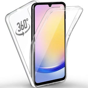 Galaxy A25 5G 360° Ultra Clear Hybrid PC + TPU Hoesje