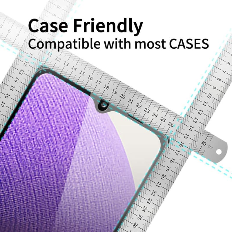 Galaxy A23 5G Full Cover Full Glue Tempered Glass Protector