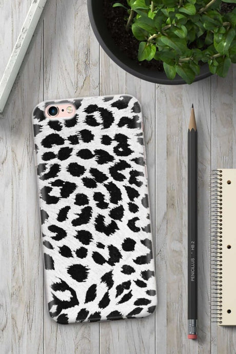 iPhone 6 / 6S Soft TPU Hoesje Luipaard Print