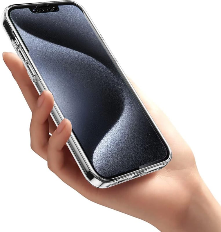 iPhone 17 Pro Max 360° Ultra Clear Hybrid PC + TPU Hoesje