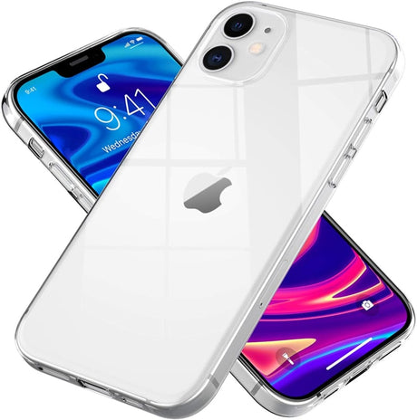 iPhone 12 / 12 Pro Premium Soft TPU Hoesje Transparant