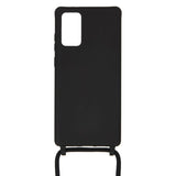Galaxy Note 10 Plus Crossbody TPU Hoesje met Koord Zwart