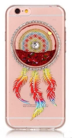 iPhone 6 Plus / 6S+ TPU Dromenvanger Bling Traagzand Hoesje