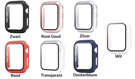 Apple Watch Series 10/11 42MM Hard PC + Tempered Glass Hoesje