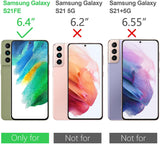 Galaxy S21 FE 360° Ultra Clear Hybrid PC + TPU Hoesje