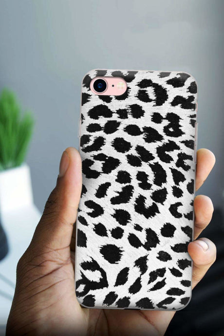 iPhone 7 / 8 / SE 2020-2022 Soft TPU Hoesje Luipaard Print