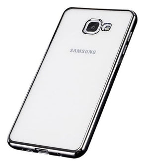 Galaxy A3 (2017) Soft TPU Hoesje Met Coating / / Grijs