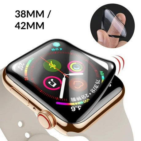 Apple Watch 1/2/3 / 3D Flexibel Plexiglas Screenprotector