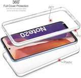Galaxy Note 20 360° Ultra Clear Hybrid PC + TPU Hoesje