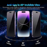 iPhone 14 Pro Privacy Tempered Glass Screen Protector