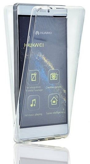 Huawei P9 360° Full Cover Transparant TPU Hoesje