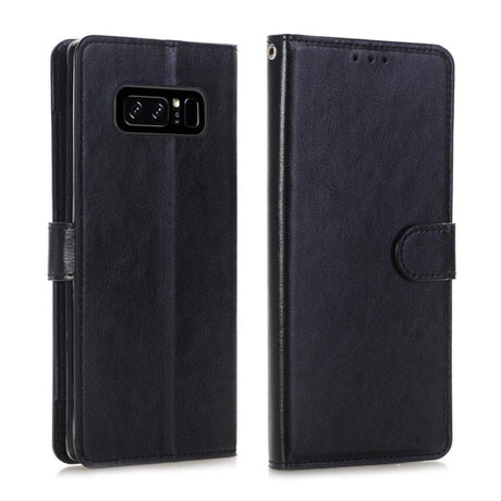 Galaxy Note 8 Leren Portemonnee Hoesje Met Pasfotovakje
