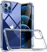 iPhone 12 Pro Max Transparant Soft TPU Air Cushion Hoesje