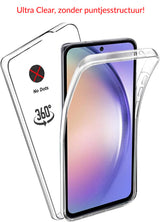 Galaxy A54 5G 360° Ultra Clear Hybrid PC + TPU Hoesje