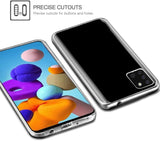 Galaxy A21s 360° Ultra Clear Hybrid PC + TPU Hoesje