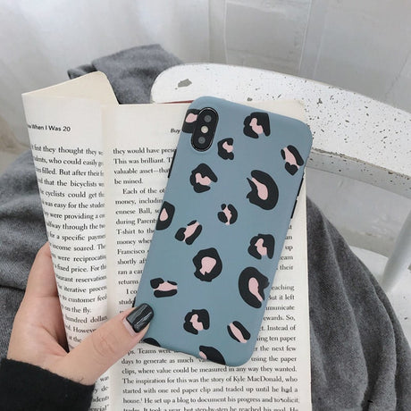 iPhone 6 / 6S Soft TPU Hoesje Luipaard Print