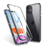 iPhone 11 360° Magnetisch Hoesje Dubbelzijdig Glas