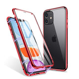 iPhone 11 360° Magnetisch Hoesje Dubbelzijdig Glas