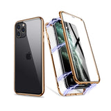 iPhone 11 360° Magnetisch Hoesje Dubbelzijdig Glas