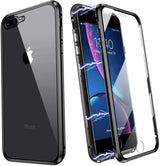 iPhone 7 Plus / 8 Plus 360° Magnetisch Hoesje Dubbelzijdig Glas